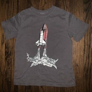 Hanna Space Shuttle USA cotton tee 10/140